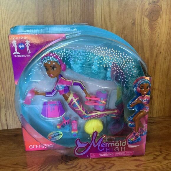 Mermaid High Oceanna Deluxe Mermaid Doll & Accessories with Removable Tail Do... - Picture 2 of 4